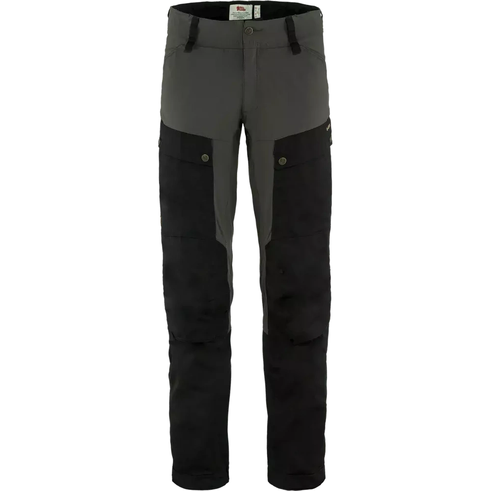 Spodnie Turystyczne Fjallraven Keb Trousers M Reg - Black-Stone Grey