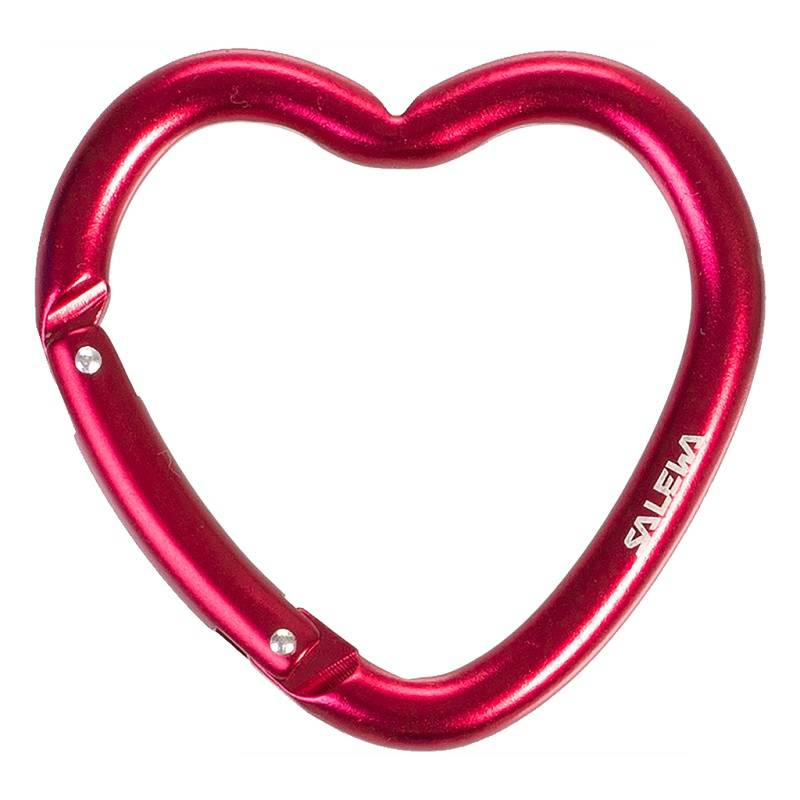 Karabinek zabawka Salewa HEART CARABINER - 1600/Red